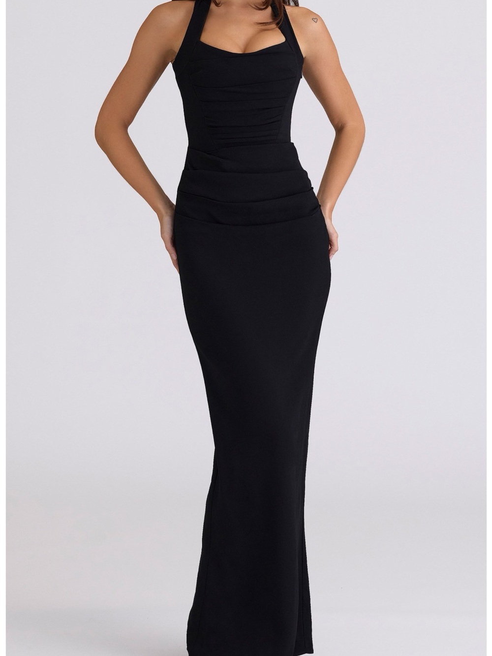 House of CB | Sahar Halter Maxi Dress Size M